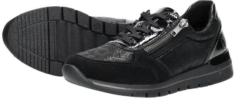Remonte Veterschoenen Laag zwart