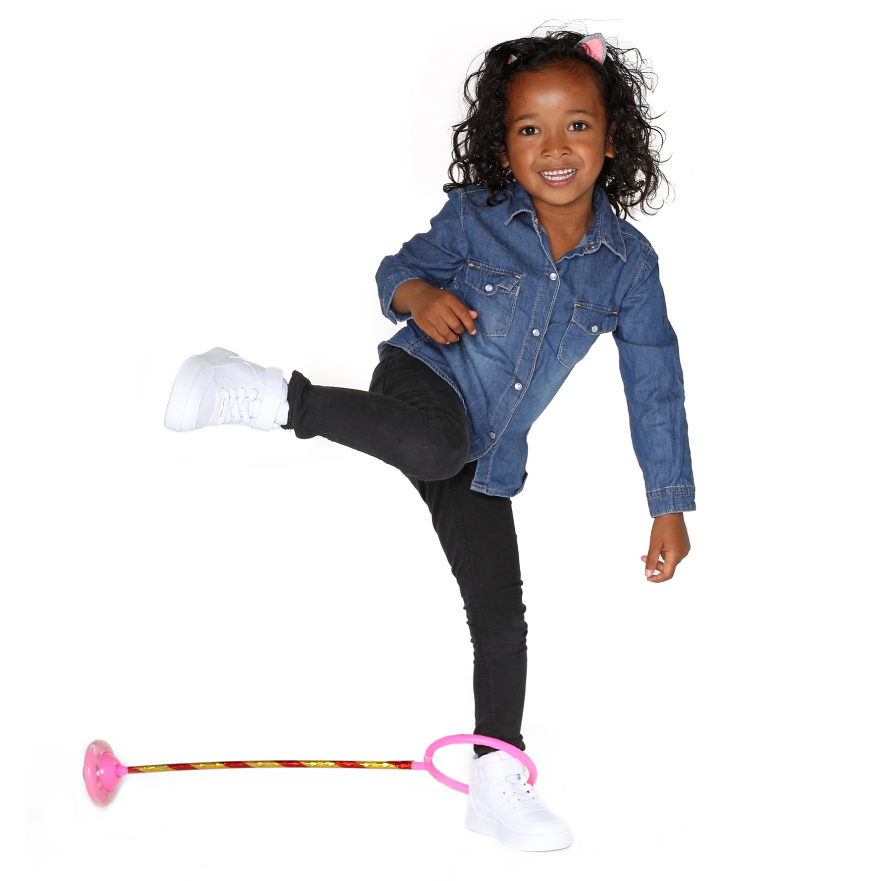 Dancing Wheel met Licht Ole Swing - Roze