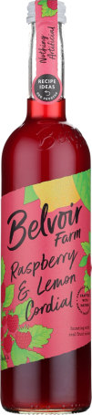 BELVOIR RASPBERRY & LEMON CORDIAL 50CL