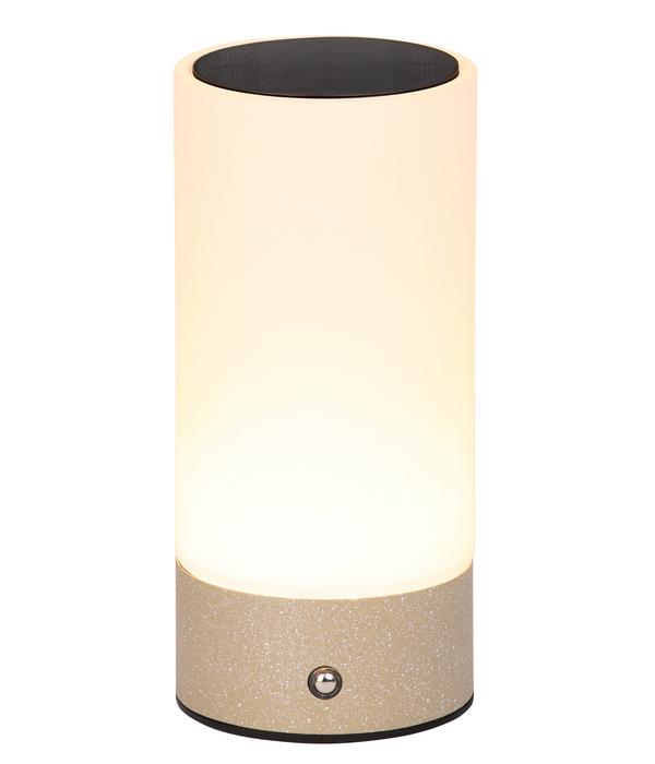 Dehner Solar-Lampe Levi, ca. Ø9/H20 cm