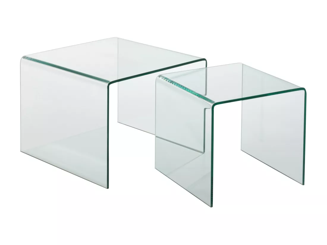 Lot de 2 Tables Gigognes 