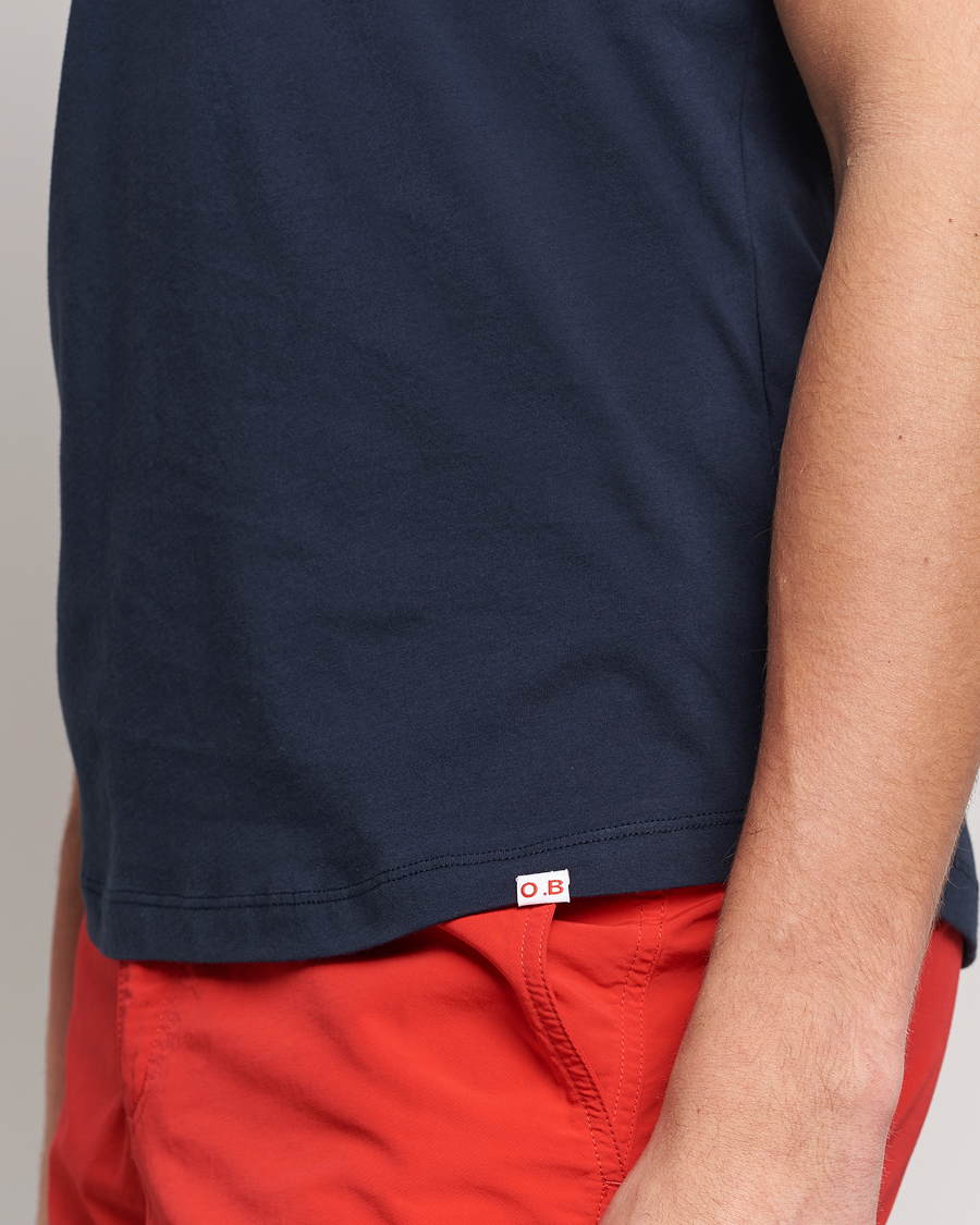 Orlebar Brown OB V-Neck Tee Navy