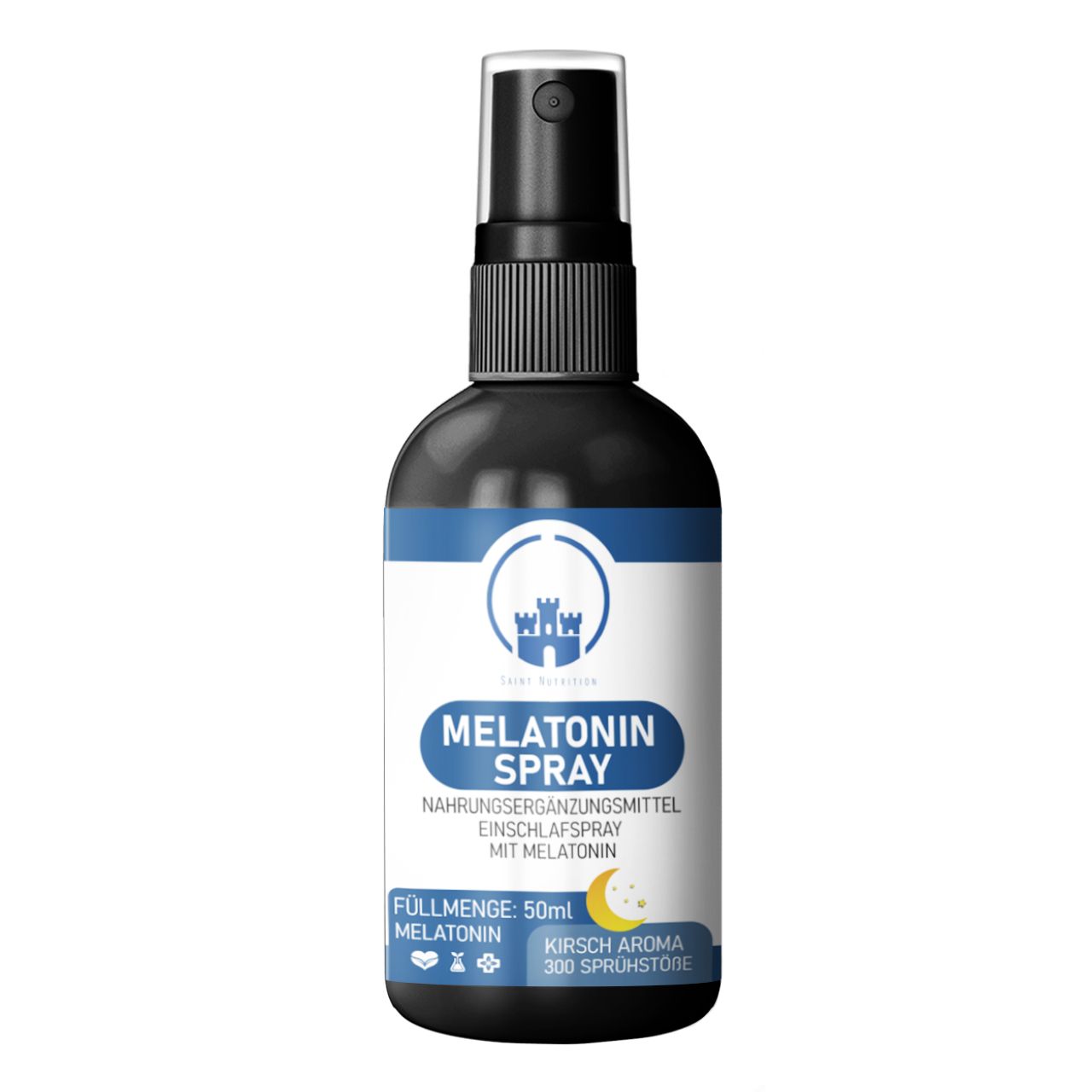Saint Nutrition® | Melatonin Spray | Einschlafhilfe