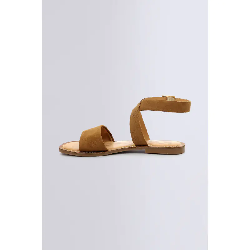 KICK GIMIK CAMEL SANDALES Cuir Femme