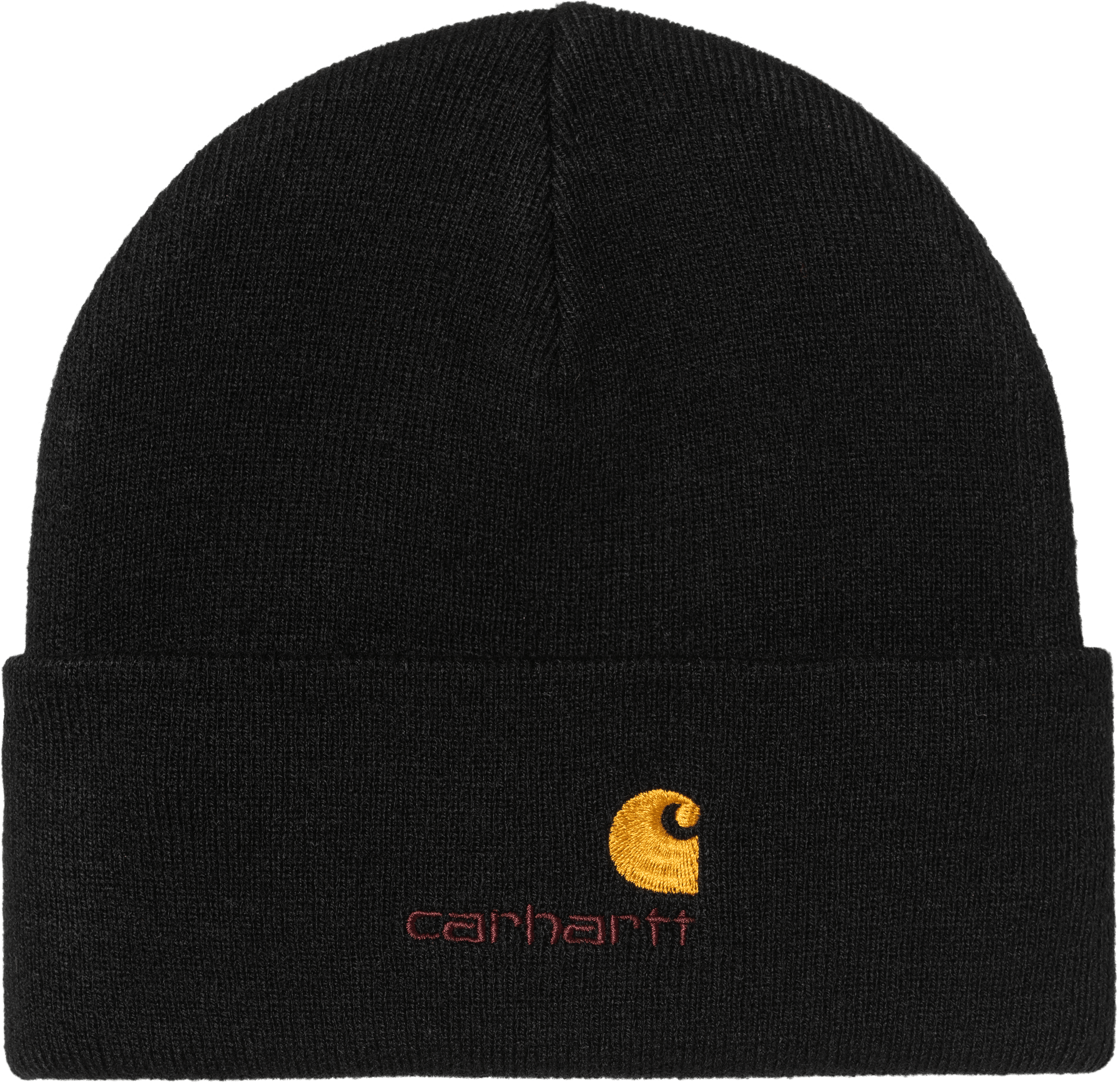 Carhartt WIP America Script Beanie Schwarz F89XX
