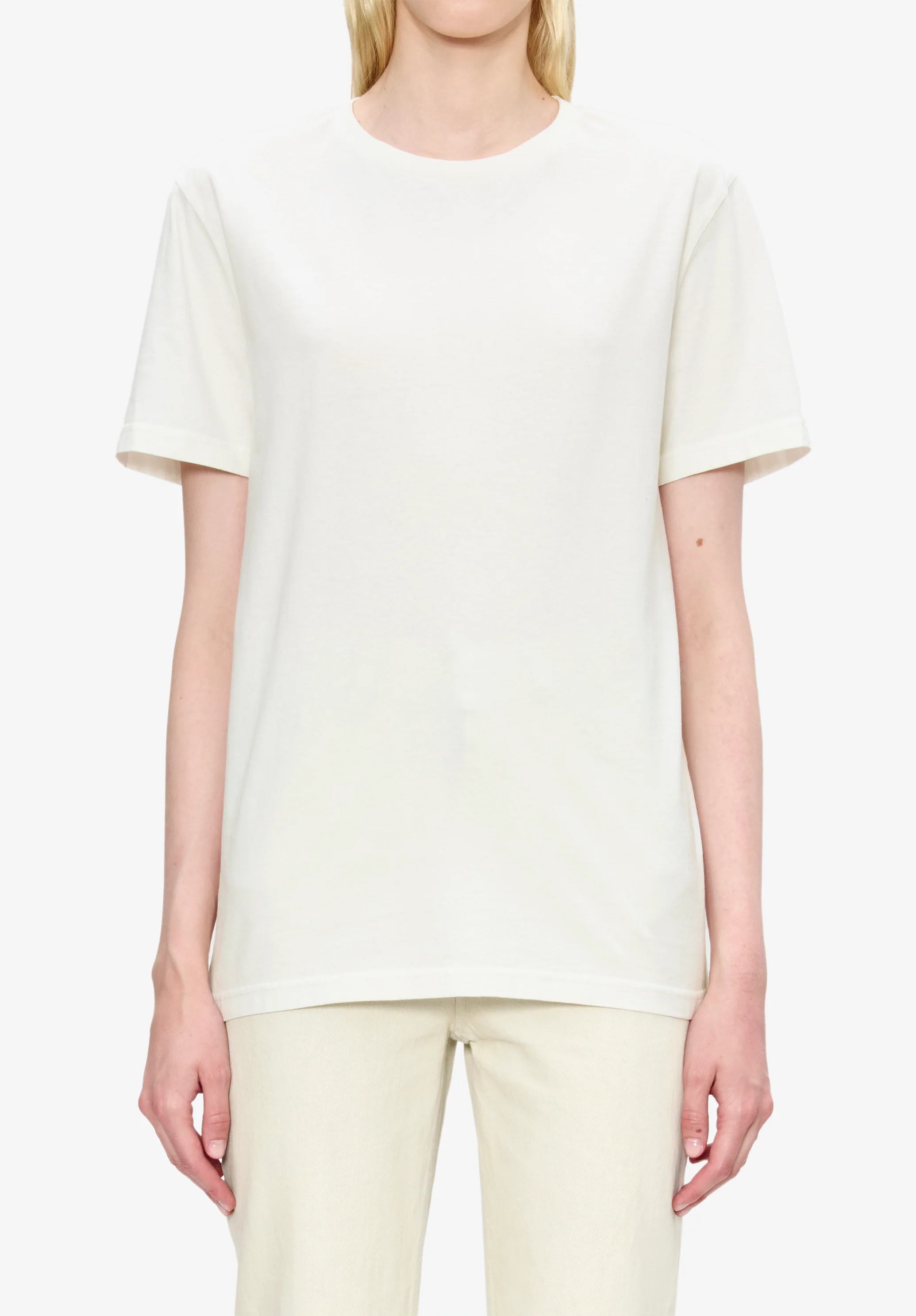 t-shirt manche courte apc printemps26 - Blanc casse