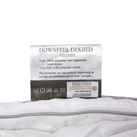 Dekbed Hotel Stripe Micro Dons - 4 Seizoenen