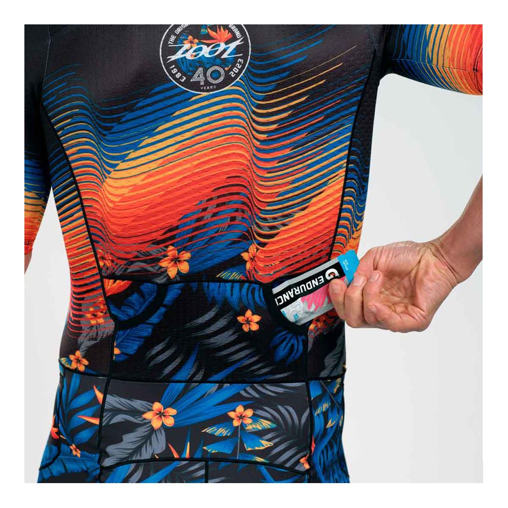 Zoot LTD TRI AERO FZ - Combinaison trifonction shorty Homme 40 years