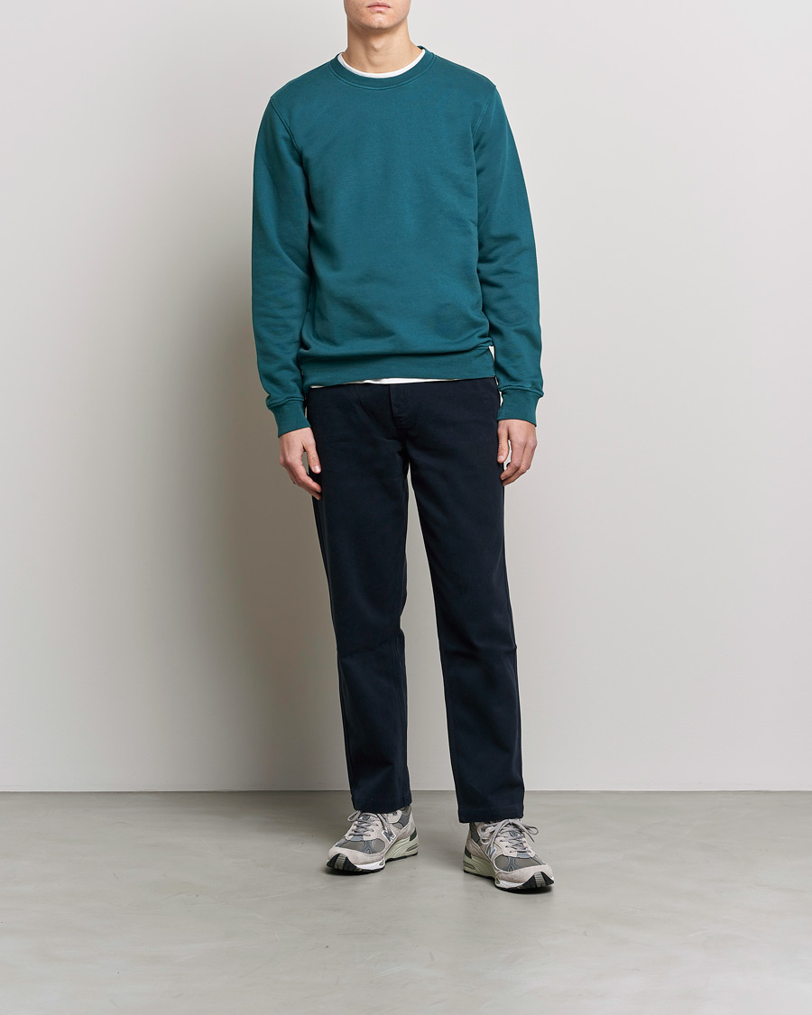 Colorful Standard Classic Organic Crew Neck Sweat Ocean Green