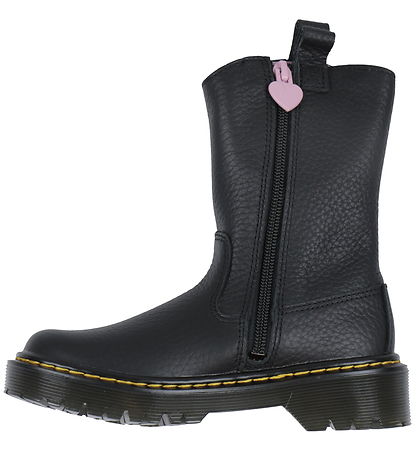 Dr. Martens Stiefel - Bex Heart P-O - Schwarz/Rosa