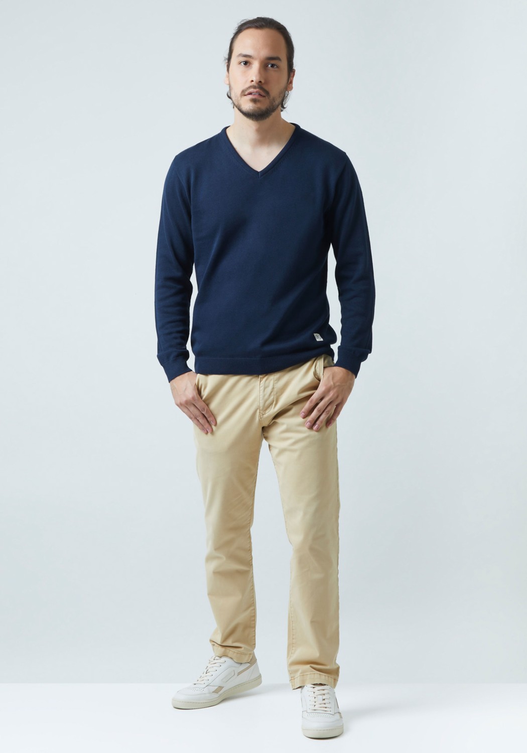 WE ARE ZRCL Herren-Strickpullover Viktor Swiss Edition Blue