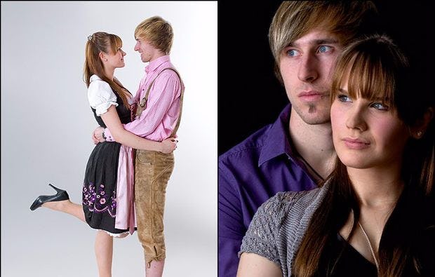 Paar-Fotoshooting in Freising