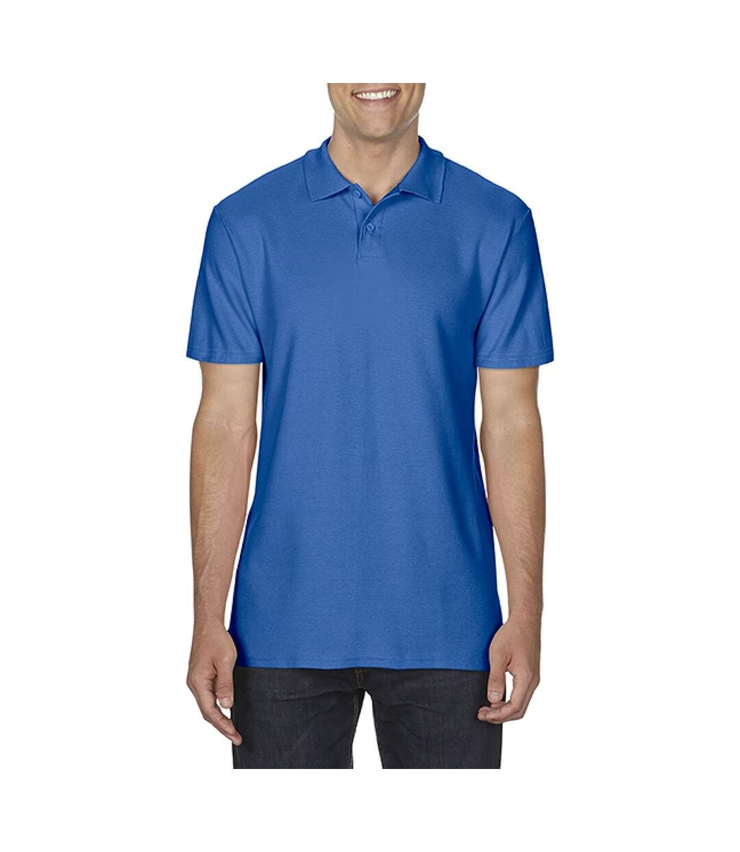 Gildan Softstyle - Polo - Homme (Bleu roi) - UTBC3718