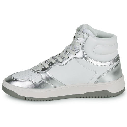 Karl Lagerfeld - KREW KC Kollar Mid Boot Blanco / Plata