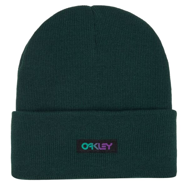 Bonnet OAKLEY B1B GRADIENT PATCH BEANIE HUNTER GREEN