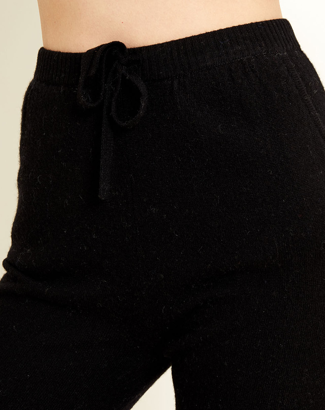 Uverny Jogging en Laine & Cachemire Bombay noir