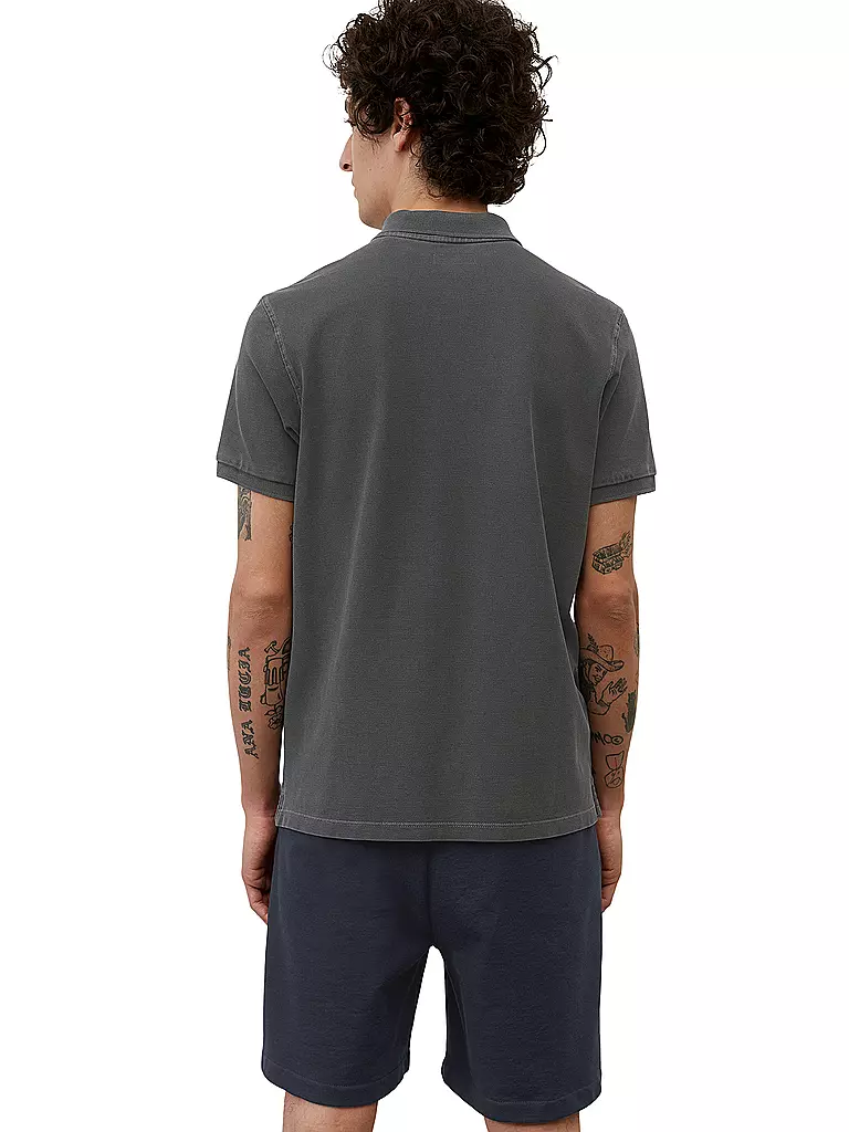 MARC O'POLO Poloshirt schwarz