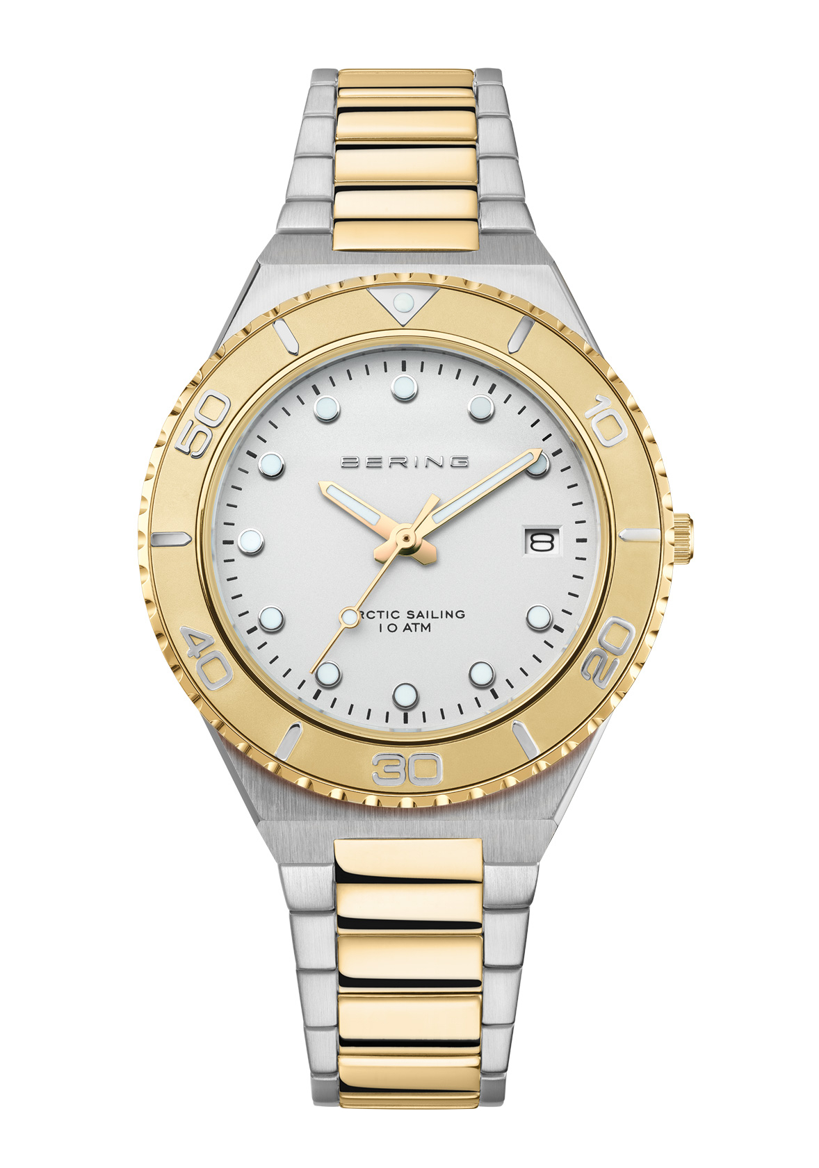 BERING Damenuhr Arctic Sailing Weiß 18936-710