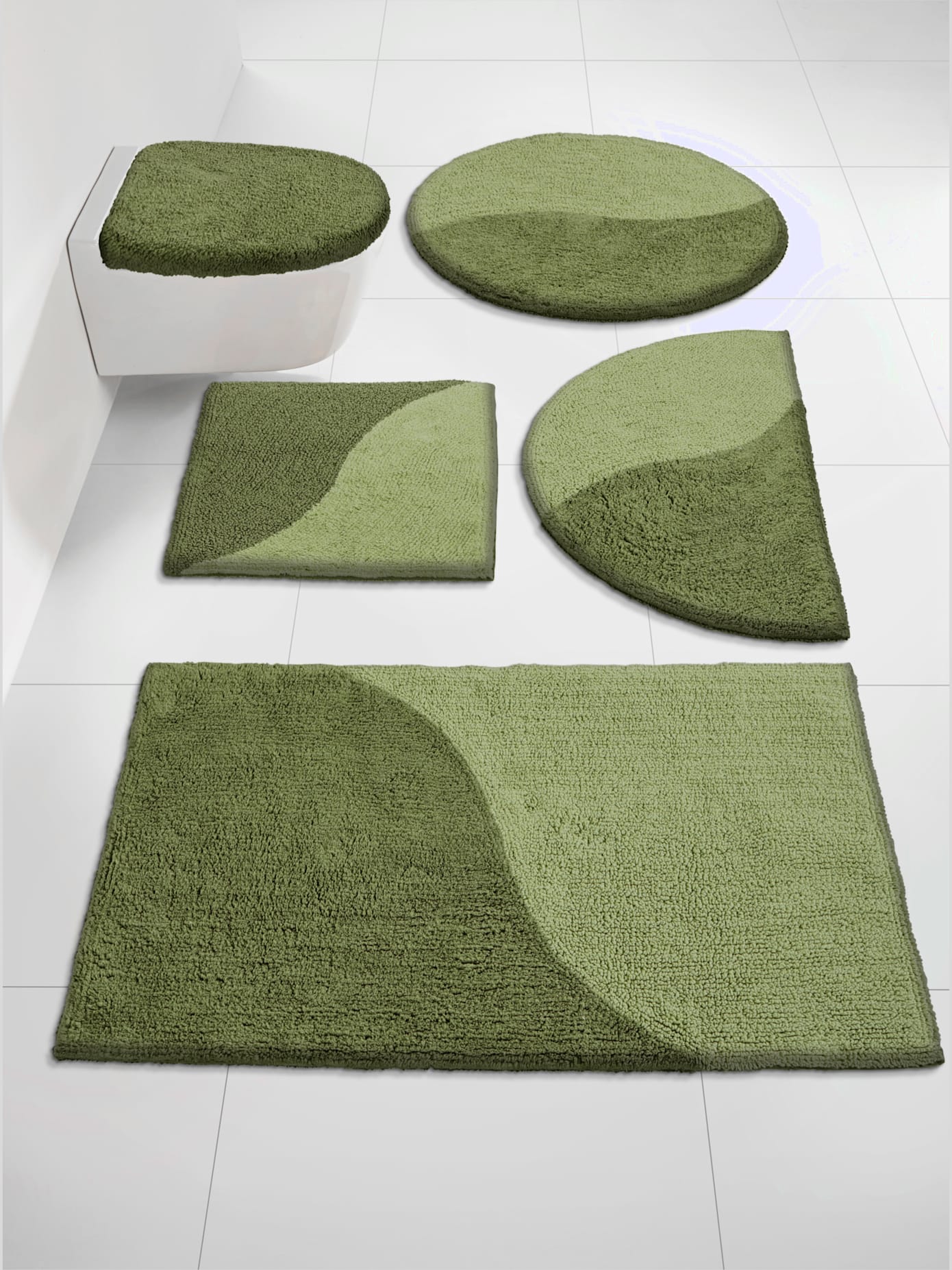 Tapis de bain modèle réversible