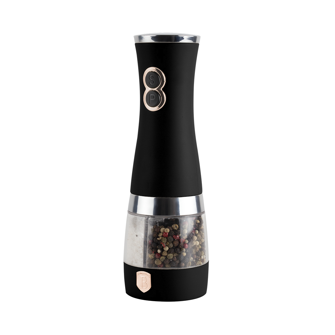 Berlinger Haus Salz- und Pfefferstreuer 2 in 1 Black Rose Collection