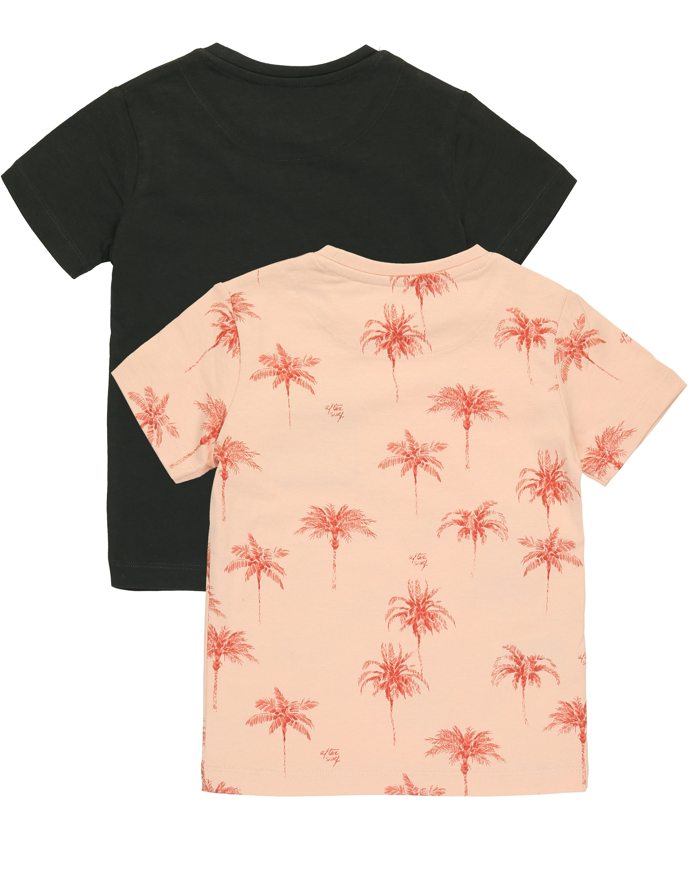 T-Shirt PALMS 2er Set in dusty pink