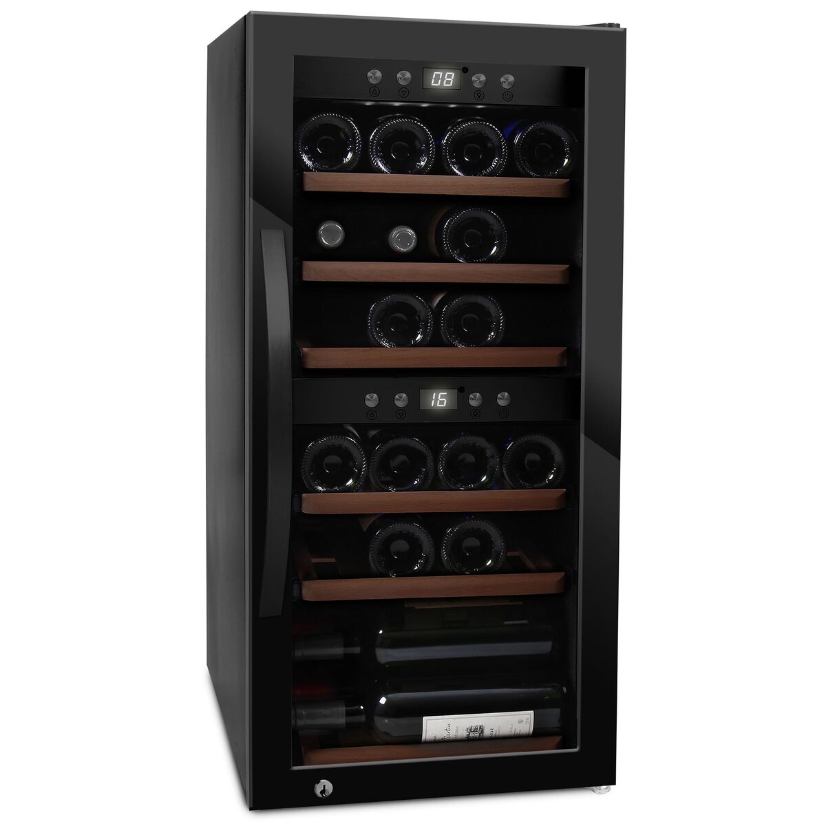 WineExpert 24 vinkjøleskap, sort