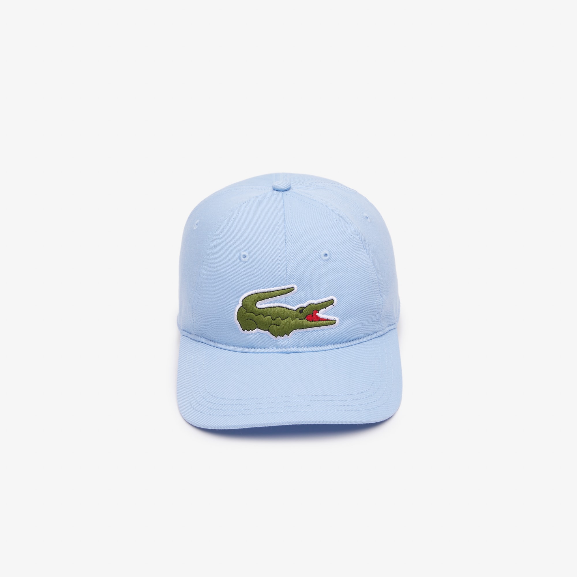 Casquette unisexe ajustable Lacoste en twill de coton biologique Chapeaux & Casquettes - Bleu - Lacoste - Unisex
