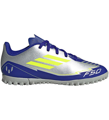 adidas Performance Fußballschuhe - F50 Club TF J Messi - Silber