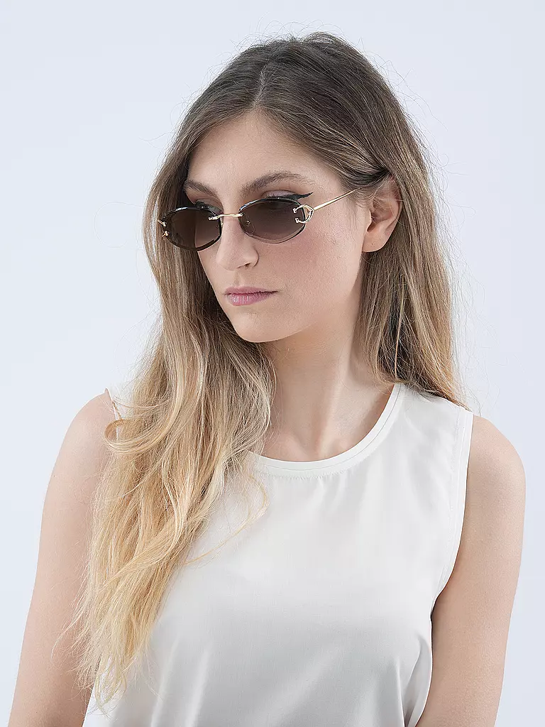 CARTIER Sonnenbrille CT0467S gold
