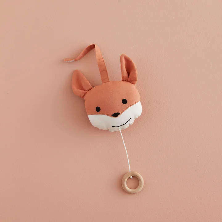 Kids Concept - Edvin Spieluhr Ed, braun