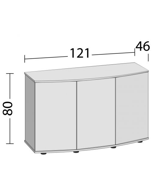 Juwel Kast Vision 260 Sbx 121x46x73 cm - Aquariummeubel