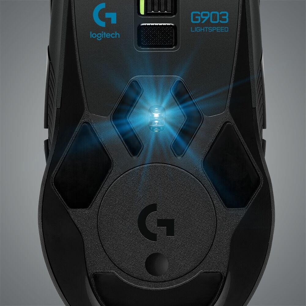 Logitech G903 Lightspeed - Trådløs Gaming Mus Med 16.000 Dpi