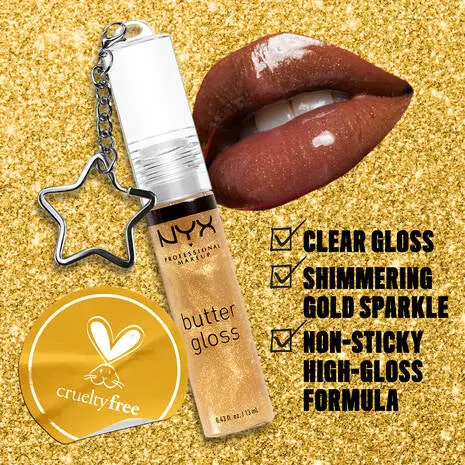 Butter Lip Gloss 25K Gold