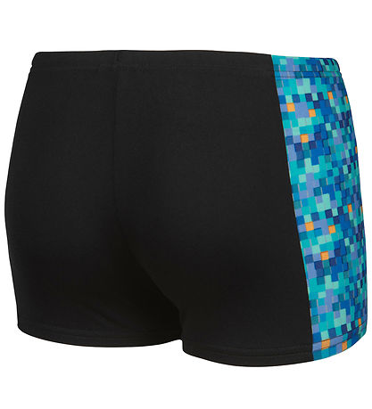 Arena Bådebukser - Pooltiles - Blåck/Blue Multi