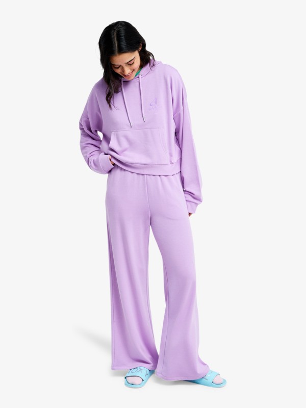Surfing By Daylight Sweat à capuche Violet Femme