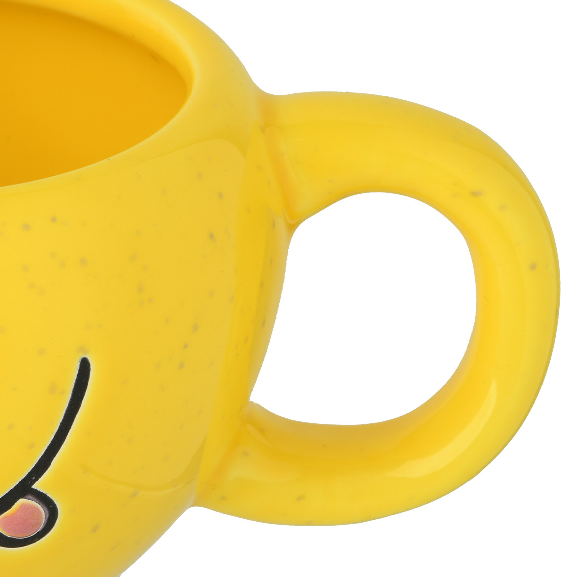My Home Tasse mit Gesicht gelb