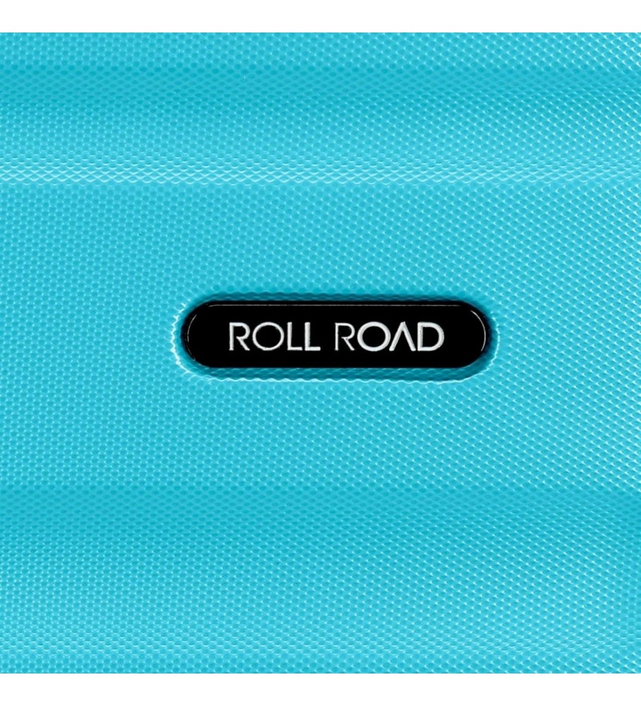 Mala rígida média Roll Road 65cm Roll Road Flex Azul Claro