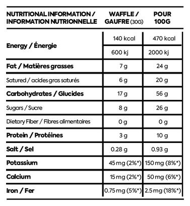 Gaufre Näak Ultra Energy Chocolat - 30g