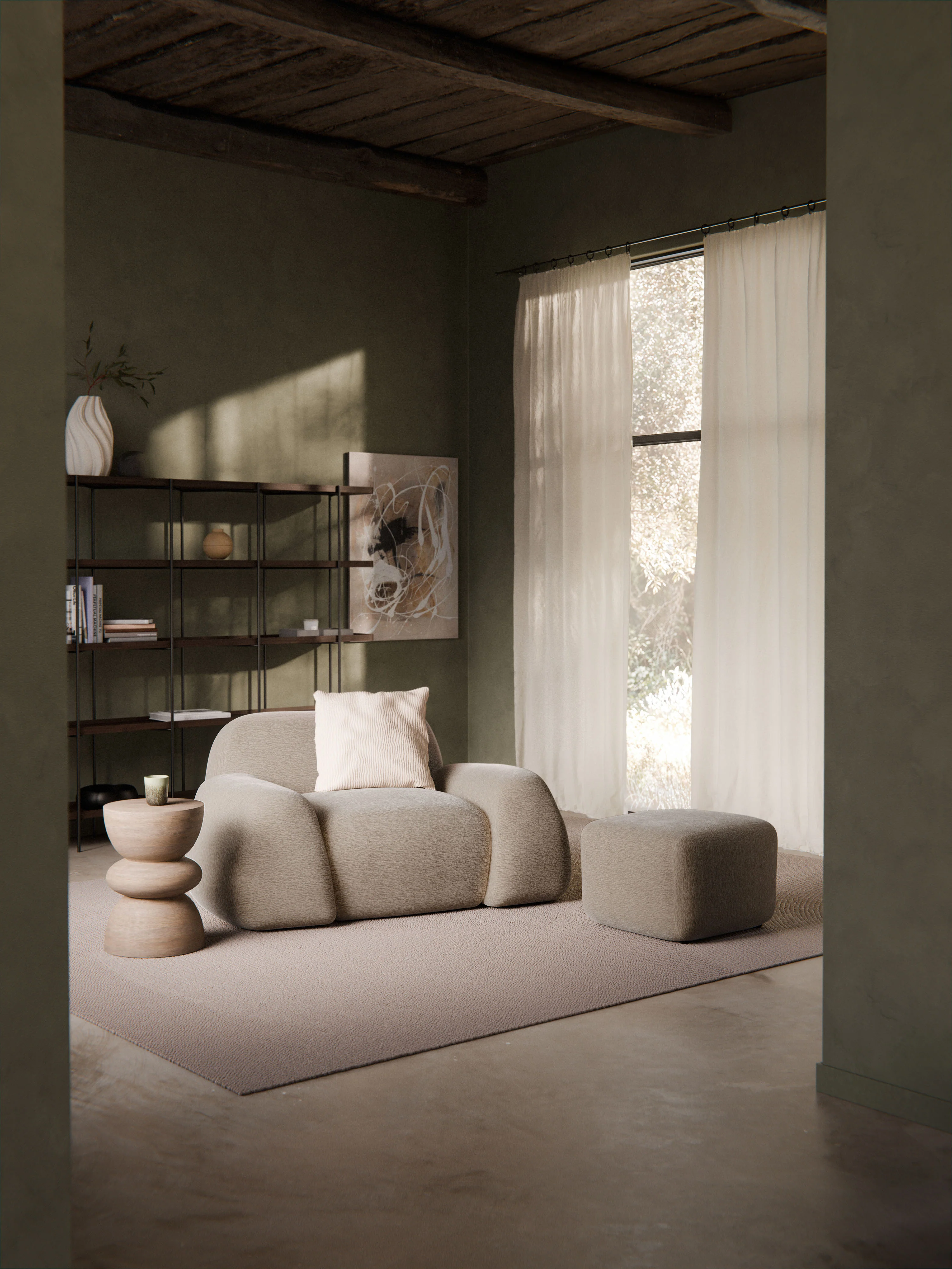 Loungefauteuil Wolke