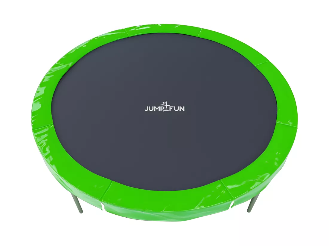 Coussin de protection des ressorts pour Trampoline, réversible orange / vert pomme : ø 6Ft