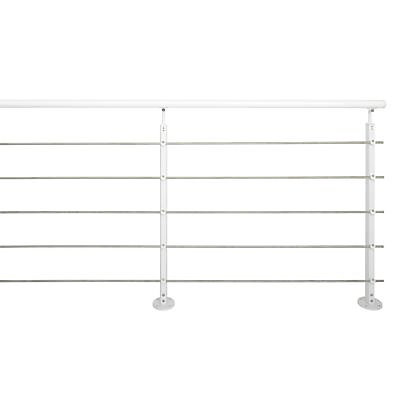 Pack balustrade Inoline white plat Kordo