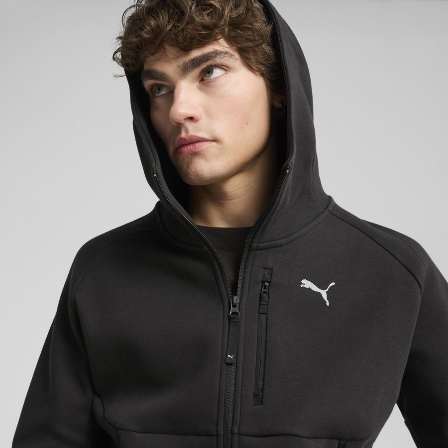 PUMA Sweat à Capuche Pumatech Full Zip - Noir