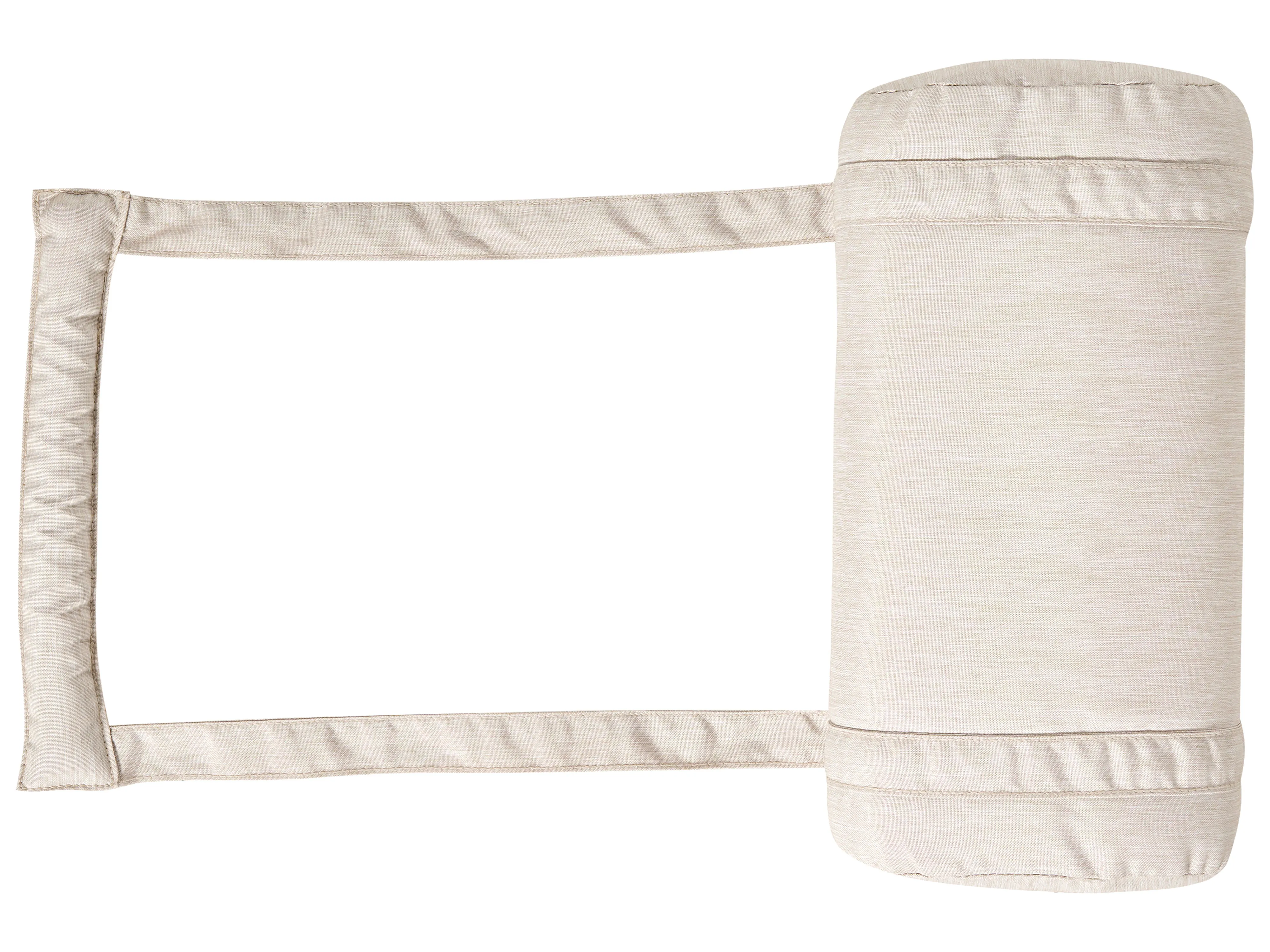 Set van 6 rug/zitkussens JAVA/AMANTEA PREMIUM 50 x 70 cm Lichtbeige