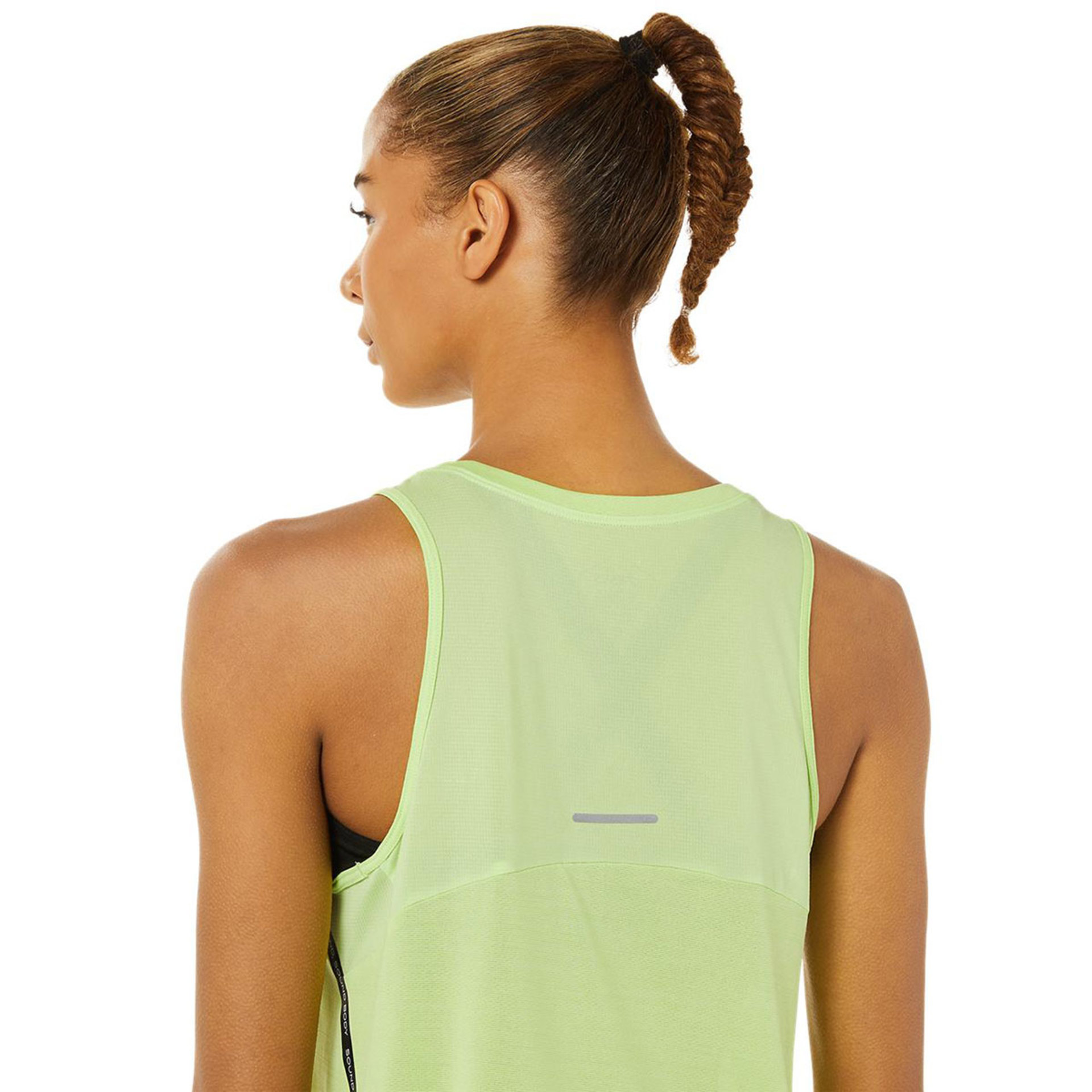 ASICS Race Hardloopshirt Zonder Mouwen Groen Dames