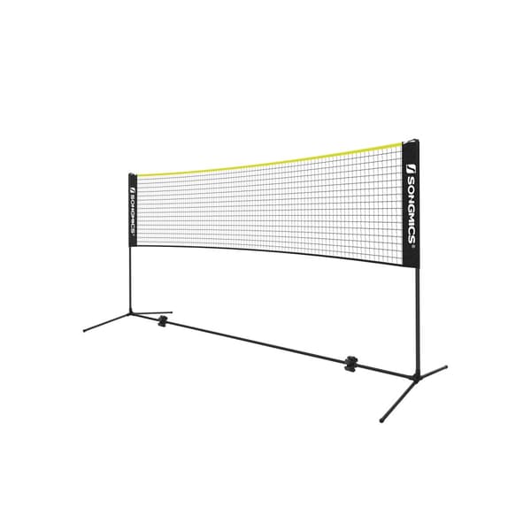 4m badmintonnett svart-gult