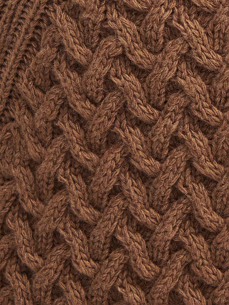 BARBOUR Rollkragenpullover MALTON camel