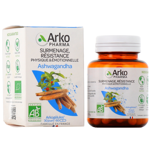 Arkogélules Ashwagandha Bio