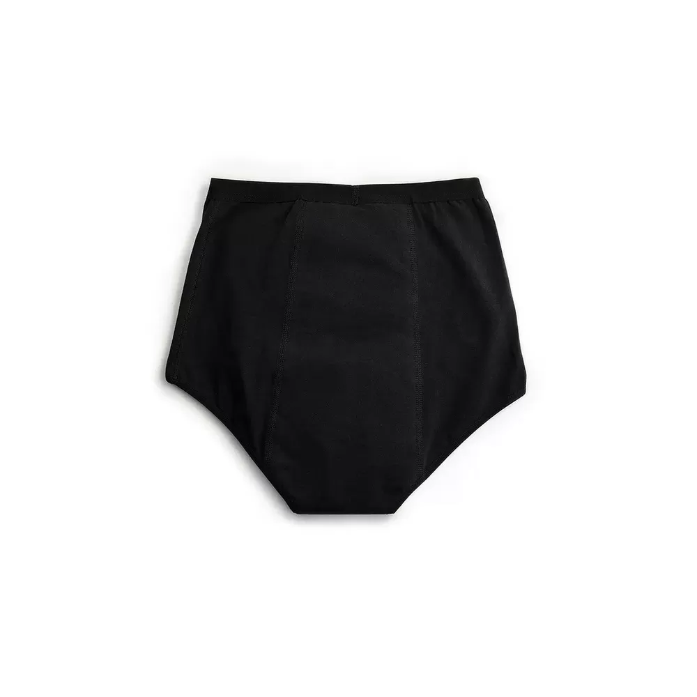 Imse Period Underwear High Waist Heavy Flow, Black - Flere størrelser