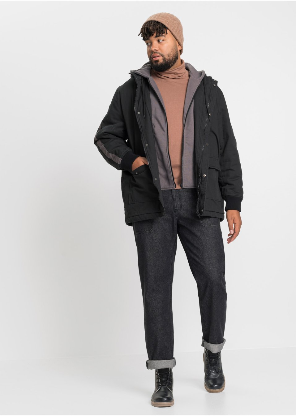Veste d'hiver style 2 en 1