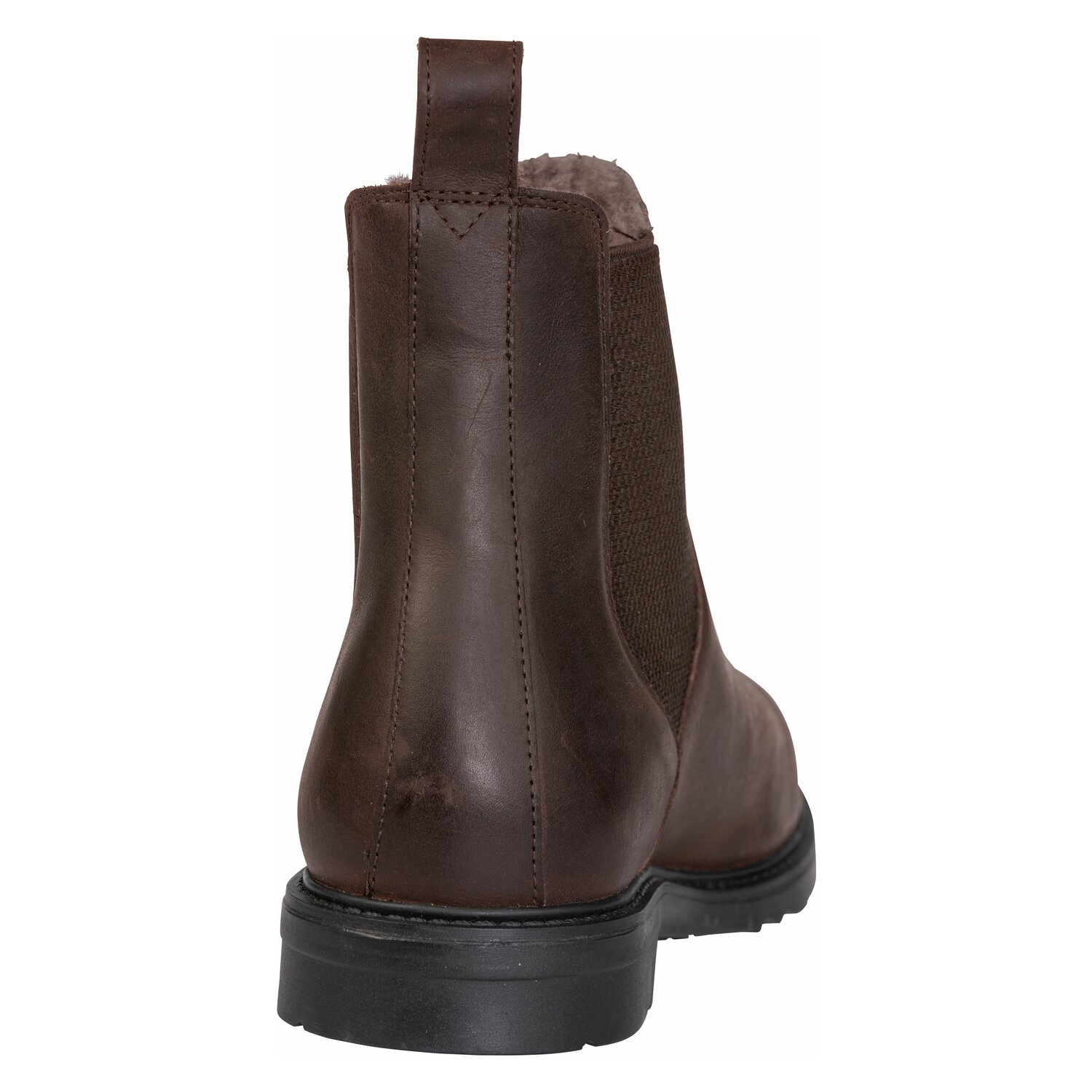 Loesdau Jodhpurstiefel mit Lammfell - braun